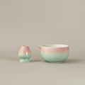The Spring Sakura Duo | Spouted Chawan & Stand